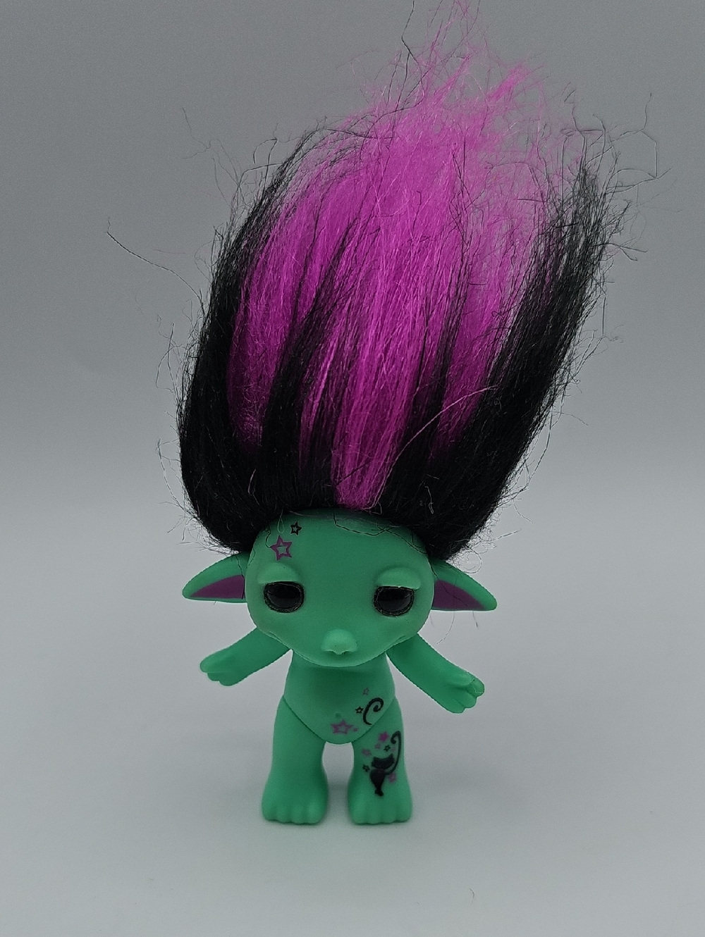 The Zelfs Spellinda Series 1 Medium Size Troll Doll Figure With Zelf Pencil Tops